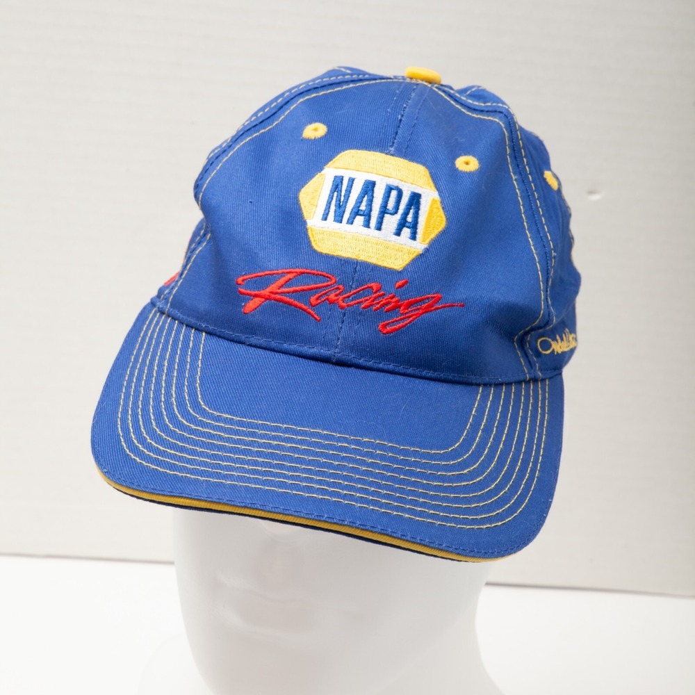 NAPA Racing Hat Men One Size Blue Michael Waltrip Bill Davis Racing Strapback